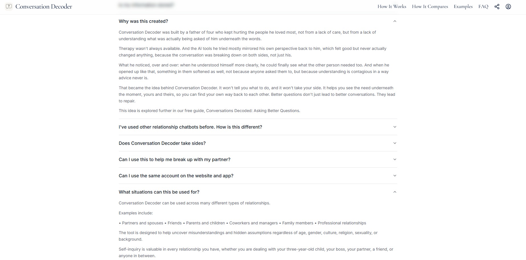 Conversation Decoder screenshot 4