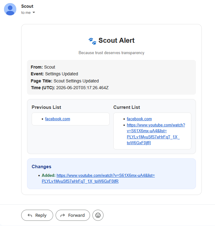 Scout - Online Accountability screenshot 3